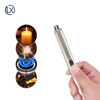 Luxin 360 Degrés Rotation Libre BBQ Allumeur D'impulsion CLASSIQUE Partie Électronique USB Rechargeable En Métal Torche Briquet