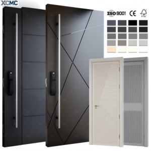 Porte d'entrée de villa et d'hôtel haut de gamme en aluminium moulé de style européen, manuelle, résistante à l'eau - Product Image 3