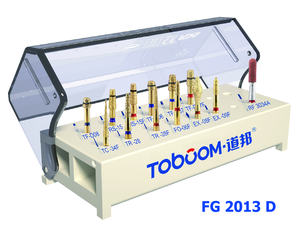 Set di lucidatrici dentali in Silicone Kit di lucidatura in resina e gomma per protesi acrilica prodotto da laboratorio HP0308D laboratorio dentale HP Kit di macinazione - Product Image 4