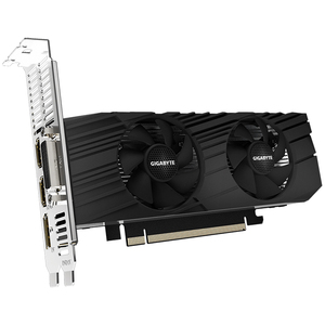 Carte graphique de jeu GTX 1650 D6 OC 4G d'occasion, design à profil bas, avec double ventilateur, 4 Go de mémoire GDDR6 128 bits, GTX 1650 D6 OC 4G Low Prof - Product Image 2