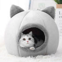 Produits pour animaux de compagnie, maison confortable pour dormir, tente pour chats, accessoires, niche, lit doux pour animaux de compagnie