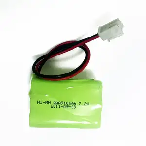 7.2V 910mAh AAA Ni-MH Rechargeable Battery Pack for Medical equipment