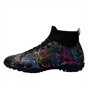 Zapatos de fútbol con tacos para jóvenes, zapatos de fútbol de caña alta, botas de fútbol profesionales para entrenamiento deportivo, versión unisex - Product Image 2