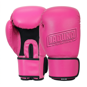 Jaduka International Pink <b>Boxing</b> <b>Gloves</b> 12 Oz Strap Closure Training <b>Gloves</b> Unisex Simple Design Adultt 8oz-<b>16oz</b> - Product Image 1