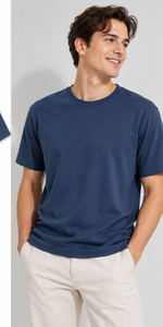 Camiseta Básica de Algodón 100% de Manga Corta, Tejida, Ajustada, Antiarrugas, Venta Caliente, OEM/ODM, Colores Completos, Estilo Casual, de Vietnam - Product Image 4