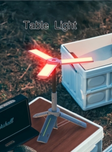 Nueva Linterna LED Telescópica Recargable de 1000 Lúmenes, Altura Ajustable, Intensidad Regulable, Luz de Camping para Exteriores con Soporte de 1m - Product Image 3