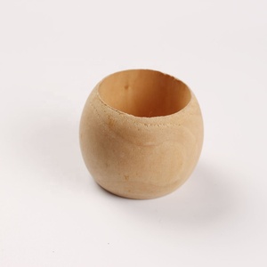<span class=keywords><strong>Legno</strong></span> Naturale Anello di Tovagliolo Per La Decorazione Della Casa - Product Image 2