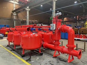 อัตราการกรองสูงตัวกรองกรวดแบบไม่หยุดสำหรับระบบชลประทานน้ำและน้ำหยด - Product Image 5