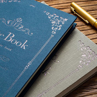 Cahiers personnalisés en lin dur couverture rétro Vintage planificateur de livres pour journal