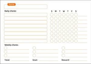 Tableaux de tâches magnétiques pour tableau blanc avec marqueurs magnétiques ; Horaires quotidiens sur le réfrigérateur ; Menu hebdomadaire des tâches ménagères - Product Image 5