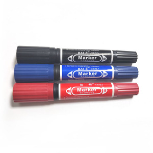 Marqueur permanent double pointe à base d'huile, qualité supérieure, non effaçable, prix abordable, échantillon gratuit disponible - Product Image 6