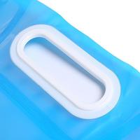 Conteneur d'eau en plastique 5L 10L, emballage grande capacité, poche de stockage transparente avec bec verseur, sac à eau transparent pour le camping