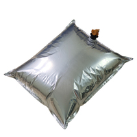 Pochette souple d'extérieur grande capacité, taille personnalisable, en PE/VMPET épaissi et durable, pour eau minérale/jus, avec valve papillon