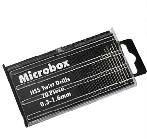 20 Buah 0.3Mm-1.6Mm HSS Mini Micro Presisi Bor Bit Set Alat Kerajinan