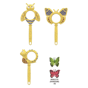 Nuovo Kit Esploratore della Natura, Giocattoli Educativi e Scientifici, 3 Tipi di Lenti d'Ingrandimento Portatili a Forma di Insetto con 2 Insetti - Product Image 4