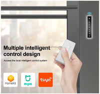 Ventana Eléctrica con Sensor de Lluvia para Uso Comercial, Puertas y Ventanas de Guangdong con Mosquitera