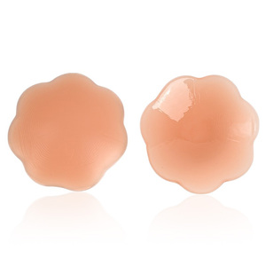 Ultra-thin <strong>Nipple</strong> Cover Round/Oval <strong>Shape</strong> for Women Silicone Invisible Adhesive Seamless Breathable Reusable Comfortable - Product Image 4