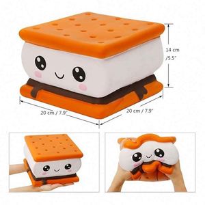 Giant 12-Piece Silicone Squishy Kit Cute Animals Fruits Donuts Stress Relief <b>Squeeze</b> Toys for Kids Ages 8-14 Parties Gifts - Product Image 2