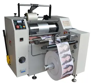 Máquina automática de laminação laminadora a quente e frio para tampa de papel rolo a rolo