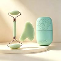 Rouleau de glace réutilisable en silicone SW pour le soin de la peau du visage, masseur facial rafraîchissant, moule à glaçons DIY, anti-poches, lifting, resserre les pores