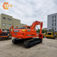 Ударопрочный оригинальный экскаватор Doosan DX225LC, 22 тонны, с ковшом 1,05 м, б/у, для земляных работ и рекультивации сельхозугодий