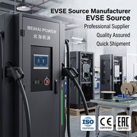 Borne de Recharge Électrique Extérieure IP54 Étanche 240kW DC à Double Port 380V pour Bus Électrique Robuste