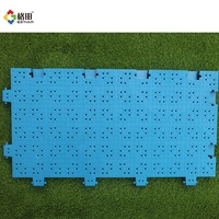 Revêtement de sol extérieur en plastique PP Getian pour événements sur gazon, trous de drainage robustes, sol multi-usages, 5 ans