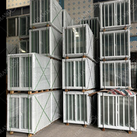 Fenêtre coulissante en PVC à double vitrage UPVC de dernière génération, design horizontal moderne, utilisation hôtelière, isolation thermique, étanche