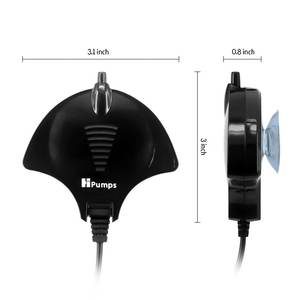 超静音 110V 220V 水槽エアポンプ 18L/h 魚タンク ナノエアコンプレッサー シリコンチューブ 水耕栽培ポンプ プラスチックエアストーン - Product Image 4