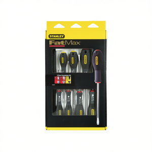 Jeu de tournevis Stanley FatMax 8 pièces avec poignées confortables pour les tâches de précision - Product Image 2