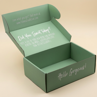 Échantillon Gratuit Vente en Gros Boîte d'Expédition en Carton Ondulé Pliable Personnalisée Impression Couleur Emballage Boîte d'Expédition en Carton avec Logo Personnalisé