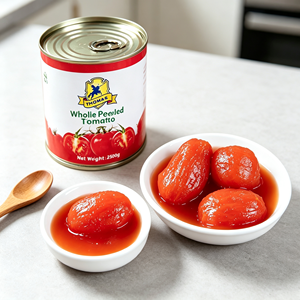 Pomodori Pelati con Basilico, Compatibili con Varie Erbe Aromatiche, Creano un Ricco Sapore Stratificato, Materia Prima per Cucina - Product Image 1