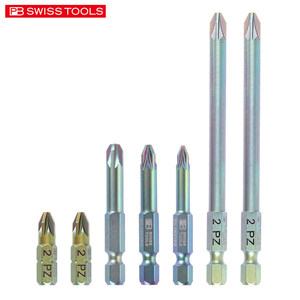 PBSWISSTOOLS ไขควงไฟฟ้าฟิลลิปส์ หัวแม่เหล็ก ป้องกันการระเบิด - นำเข้า ขนาด PB PZ0-PZ4 แบบยาว - Product Image 1