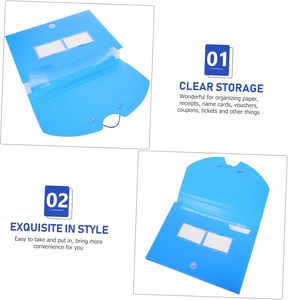 Accordion <strong>File</strong> Organizer Woven Label Expandable <strong>Folder</strong> <strong>File</strong> Storage <strong>Folder</strong> With Pockets 12 Pockets Expanding Organizer Storage - Product Image 4