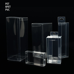 Mini Contenedor Rectangular Transparente de PP Reciclable de 2, 3 y <span class=keywords><strong>4</strong></span> Pulgadas, Caja Pequeña para Empacar Pasteles, Regalos y Manualidades, Adhesivo para Velas, Laminación Mate - Product Image 2