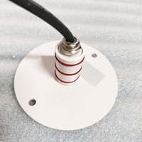 IP68 Ultraflache 6W LED-Schwimmbadbeleuchtung AC/DC 12V Neutralweiß 120° Abstrahlwinkel Fernbedienung 1,5M Gummikabel