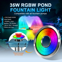 Luz LED Sumergible para Piscina, Fuente, Paisaje, con Control DMX, RGB, de Alta Potencia, Acero Inoxidable, Resistente al Agua IP68, Regulable