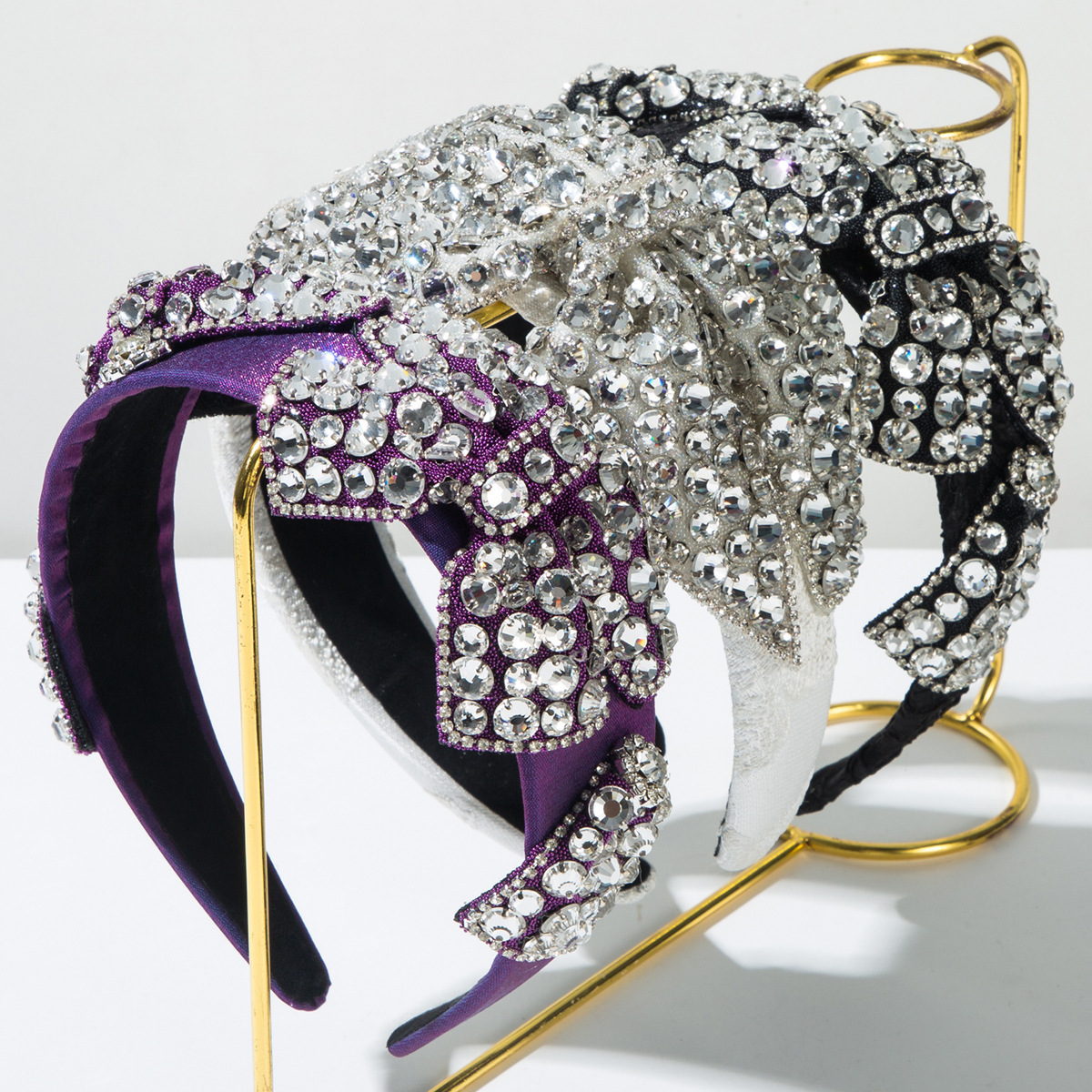 Light Luxury Full Rhinestones Headband Wholesale Fashion 