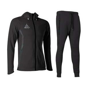 <span class=keywords><strong>Ensemble</strong></span> de survêtement unisexe coupe-vent en polaire technique réfléchissant en polyester surdimensionné avec logo personnalisé pour homme - Product Image 1