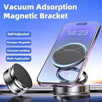 Nouveau support de téléphone portable magnétique pliable à rotation 360° pour voiture, avec ventouse, support de bureau et fixation pour voiture – Tendance 2026
