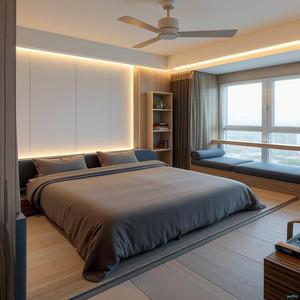 Designer Custom Tatami <strong>Bed</strong> System <strong>Slide</strong> Out Workbench Hidden Locker Space Saving All Purpose Furniture for Modern Condo Bedroom - Product Image 1