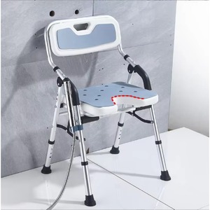 <b>Bath</b> Chair Double-layer Suction Inclined Foot Tip Non-slip Round Bottom Rubber Stool Chair Suction Foot Cover - Product Image 2
