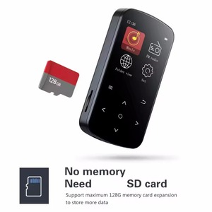 Reproductor MP3/MP4 HiFi Premium Ligero, Pantalla Táctil IPS Sensible, Radio FM, Altavoz, Lector de Libros Electrónicos, Grabadora de Voz Portátil con Clip Trasero - Product Image 4