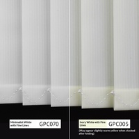 Stores verticaux occultants pour bureau, à rayures verticales, pour balcon, fenêtre pleine hauteur, cloison vitrée, pare-soleil, persienne