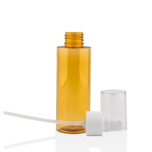 ขวดสเปรย์พลาสติกสำหรับบรรจุน้ำหอมเครื่องสำอางกระเป๋าสะพายไหล่แบนขนาด60มล. 100มล. 150มล. สำหรับการเดินทาง - Product Image 1