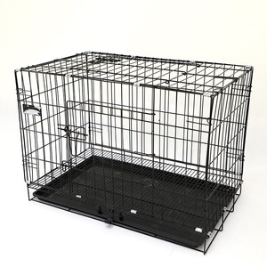 <span class=keywords><strong>Cages</strong></span> à rouleaux en treillis métallique en acier bon marché de haute qualité pour niche à chien Cage durable pour animaux de compagnie - Product Image 3