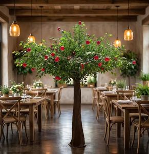 <span class=keywords><strong>Arbre</strong></span> à pommes artificiel décoratif <span class=keywords><strong>en</strong></span> <span class=keywords><strong>pot</strong></span>, hauteur personnalisable, arbres fruitiers <span class=keywords><strong>pas</strong></span> chers, plantes Bosai à vendre - Product Image 2