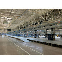 Station-service moderne et économique en structure acier pour bus, voitures, trains et aéroports, origine Chine