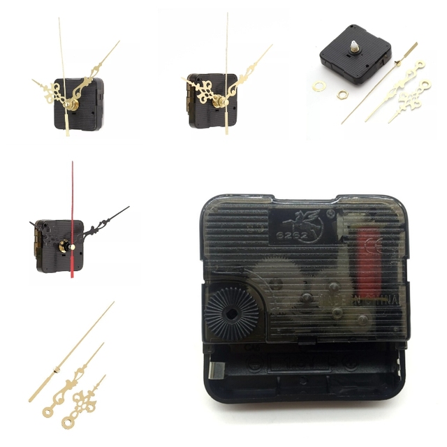 Wholesale Diy Silent Wall Clock Mechanism Movement 6262 Black