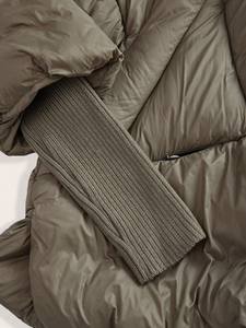 <span class=keywords><strong>Giacca</strong></span> Invernale Imbottita da <span class=keywords><strong>Donna</strong></span> con Cappuccio Spesso, Collo in Pelliccia <span class=keywords><strong>Oversize</strong></span> e Polsini a Costine - Product Image 6